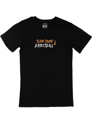  Basketbol Siyah Tişört
