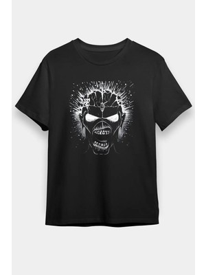  Iron Maiden Siyah Unisex Tişört T-Shirt - Tişörtfabrikası