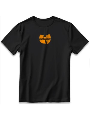  Wu Tang Tişört Model Baskılı Oversize Unisex %100 Pamuklu Nefes Alan Kalın Kumaşlı T-Shirt