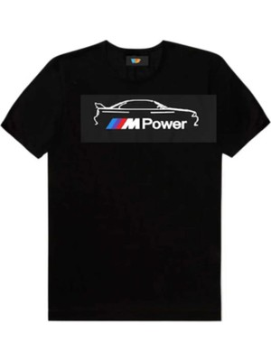  Bmw M Power Siyah Erkek Tişört T-Shirtü