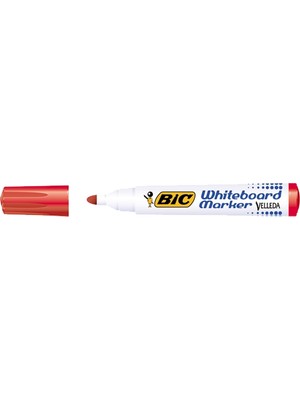 Kitabevimden Bic Tahta Kalemi Yuvarlak Uçlu Velleda Kırmızı 904939   ( 12 Adet )