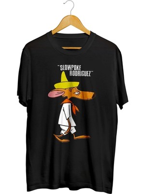  Slowpoke Rodriguez Baskılı Tişört