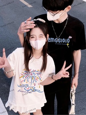  2 Adet Tir Harajuku Style Çift Sevgili Kombinleri Couple Clothing Yeni Sezon