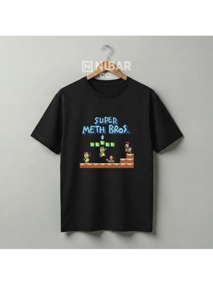  Breaking Bad Heisenberg Tasarımlı Unisex %100 Pamuklu Premium Tişört
