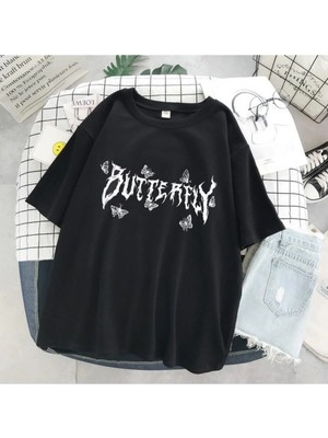  Kelebek Punk Tişört MOD57