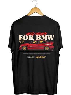  Bmw Ön ve Arka Baskılı Kaliteli Tişört