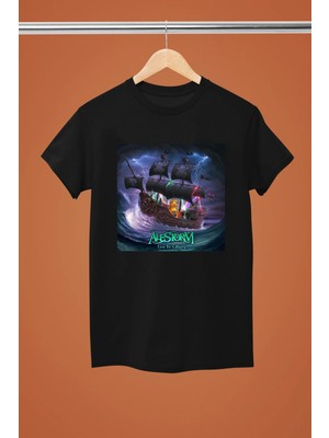  Alestorm The Rock Band Baskılı Pamuklu Kısa Kollu Regular Kalıp Rock Tshırt