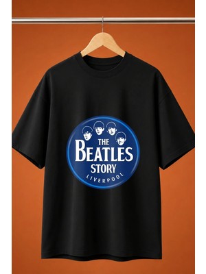  The Beatles Story Baskili Oversize Tisort