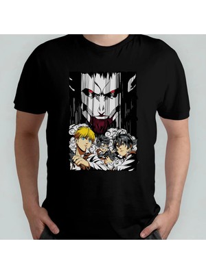  Attack On Titan Unisex %100 Pamuklu Bisiklet Yaka T-Shirt Model 3