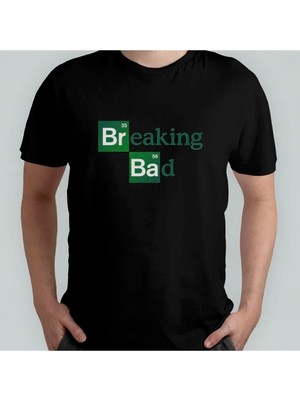  Breaking Bad %100 Pamuklu Bisiklet Yaka T-Shirt Model - 1