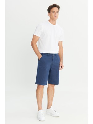 Lee Regular Fit Lastik Bel Detaylı Pamuklu Esnek Erkek Chino Şort L2510538518