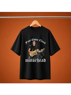  Iron Maiden Baskili Oversize Unisex Tisort