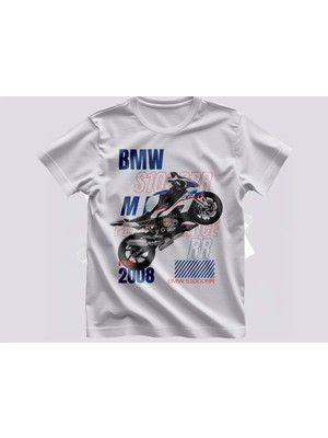  Bmw S1000RR Baskılı Kaliteli Unisex Tişört