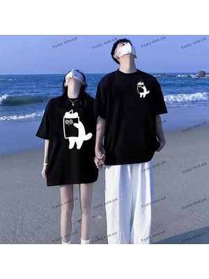  2 Adet Tir Harajuku Style Çift Sevgili Kombinleri Couple Clothing Yeni Sezon