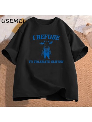  Ben Laktoz T Shirt Pamuk Çöp Panda T-Shirt Boy Erkekler Giyim Baskılı T-Shirt Vintage Iğnelem 3044