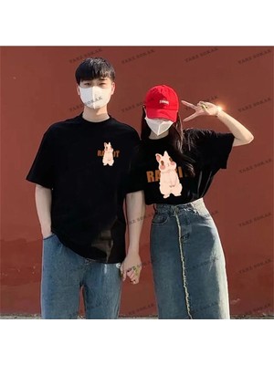  2 Adet Tir Harajuku Style Çift Sevgili Kombinleri Couple Clothing Yeni Sezon