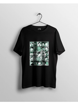  Midoriya Izuku Collage My Hero Academia Anime Tişört