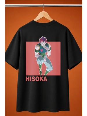  Hisoka Hunter x Hunter Baskili Oversize Tisort