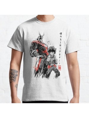  Hero Academia Sumi-E Classic Tişört