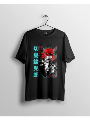  Eijiro Kirishima My Hero Academia Anime Baskılı Tişört