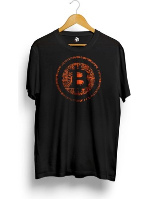  Bitcoin Baskılı Tişört