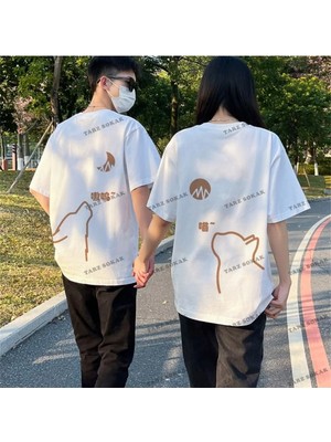  2 Adet Tir Harajuku Style Çift Sevgili Kombinleri Couple Clothing Yeni Sezon