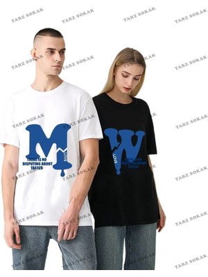  2 Adet Tir Harajuku Style Çift Sevgili Kombinleri Couple Clothing Yeni Sezon