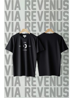  Tengri / Vatan / Namus / Ittihat Baskılı Bisiklet Yaka Geniş Kalıp Unisex %100 Pamuk Tshirt