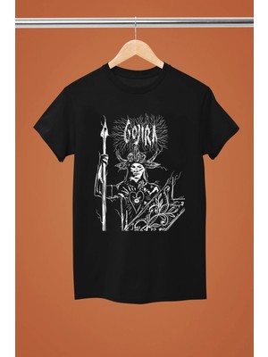  Gojıra The Rock Band Baskılı Pamuklu Kısa Kollu Regular Kalıp Rock Tshırt