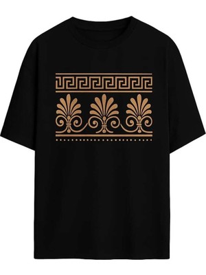  Grafftee Unisex %100 Organik Pamuk Relaxed Fit Yuvarlak Yakalı Baskılı T-Shirt
