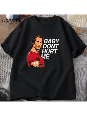  Bebek Bana Zarar Vermeyin Meme Grafik T Shirt Adam Giysileri Pamuk Baskı Kısa Kollu Erkek Pam 2959