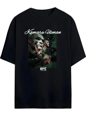  Kamaru “the Nigerian Nightmare” Usman Ufc Unısex Oversıze T-Shırt