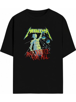  Metallica Tasarım Baskılı Premium Unisex Pamuklu Tişört | Özel Tasarımlı Yüksek Kalite Baskılı T-Shirt