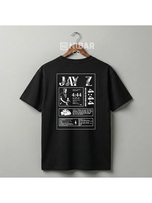  Unisex Pamuklu Premium Jay-Z Vintage Rap Tişört