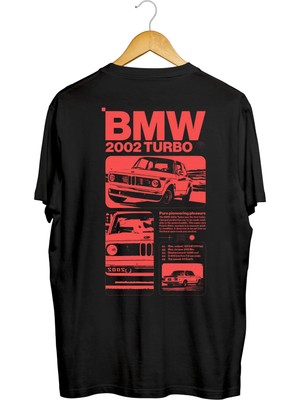  Bmw 2002 Turbo Ön ve Arka Baskılı Kaliteli Tişört