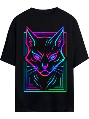  Grafftee Unisex %100 Organik Pamuk Relaxed Fit Yuvarlak Yakalı Baskılı T-Shirt