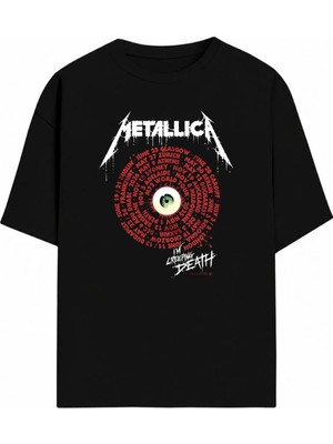  Metallica Tasarım Baskılı Premium Unisex Pamuklu Tişört | Özel Tasarımlı Yüksek Kalite Baskılı T-Shirt