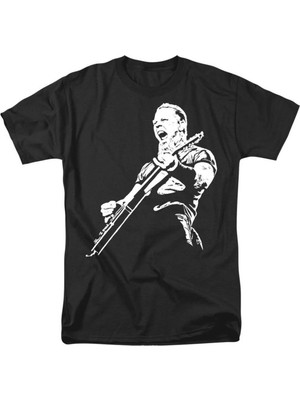  Metallica James Hetfield Baskı Tişört