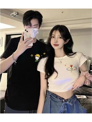  2 Adet Tir Harajuku Style Çift Sevgili Kombinleri Couple Clothing Yeni Sezon