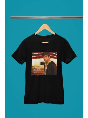  Stil-X Enrique Iglesias Baskılı Unısex Tshırt