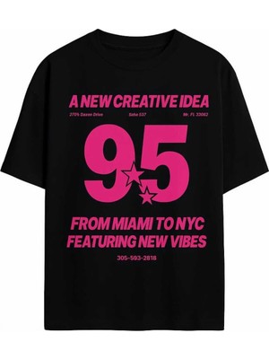  Grafftee Unisex %100 Organik Pamuk Relaxed Fit Yuvarlak Yakalı Baskılı T-Shirt