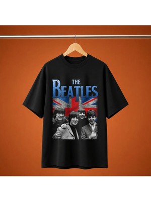  The Beatles Baskili Oversize Unisex Tisort