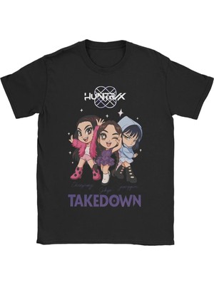  Siyah Rujinu Kpdh Jinu Demon Hunter Tees Kpop Huntrix T Crewne
