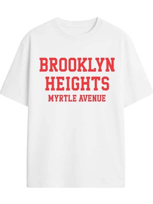  Grafftee Unisex %100 Organik Pamuk Relaxed Fit Yuvarlak Yakalı Baskılı T-Shirt