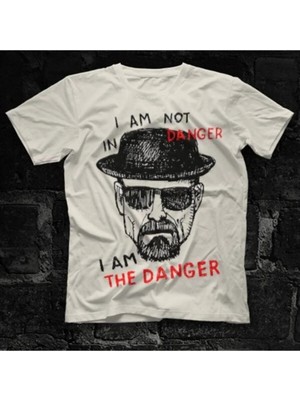  Ko Buta Breaking Bad Heisenberg Beyaz Unisex Tişört T-Shirt 850WT
