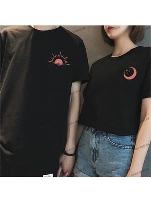  2 Adet Tir Harajuku Style Çift Sevgili Kombinleri Couple Clothing Yeni Sezon