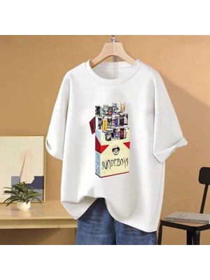  Sıcak Satış Suicideboys Sigara Albümü Grafik T Shirt Erkek Kadın Vintage Hip Hop Streetwear G