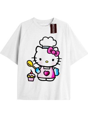  Şef Pembe Önlük Hello Kitty