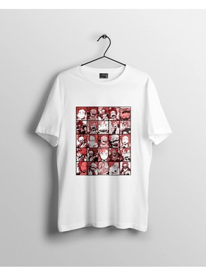  Eijiro Kirishima Kolaj My Hero Academia Anime Tişört