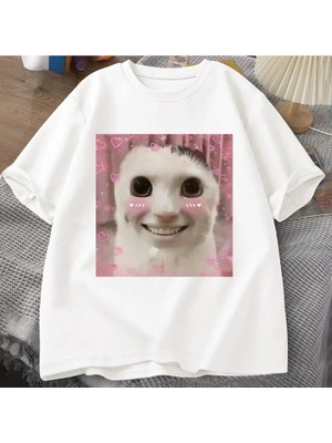  Beyaz Goofy Ahh Kedi Meme Dank Lanetli Weirdcore Cringey I Got Too Aptal Tshi